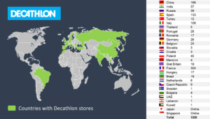 Map of the worldwide locations of the Solar Decathlon.