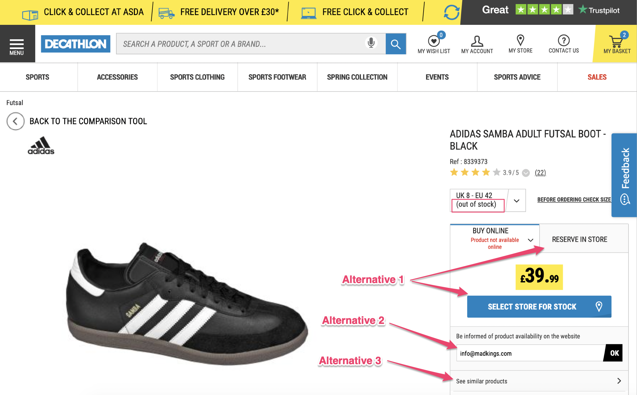 decathlon website